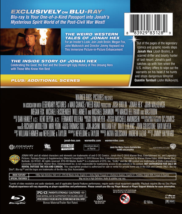 Jonah Hex (MOD) (BluRay MOVIE) image 2
