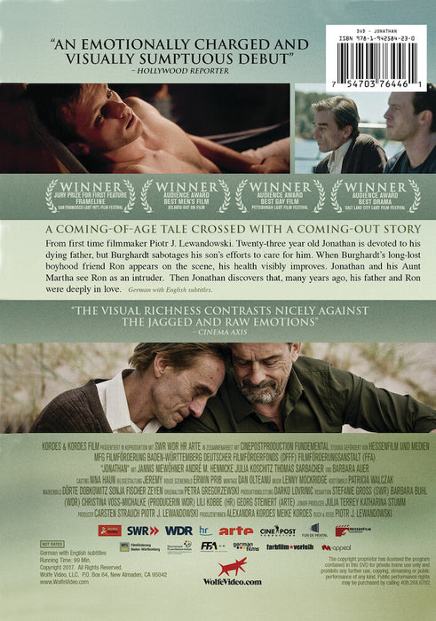 Jonathan (MOD) (DVD Movie) - back cover art