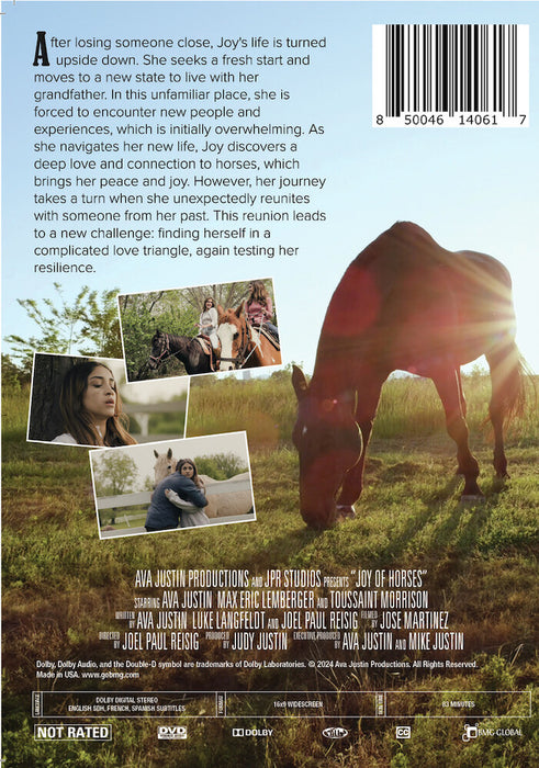 Joy Of Horses (MOD) (DVD Movie) - back cover art
