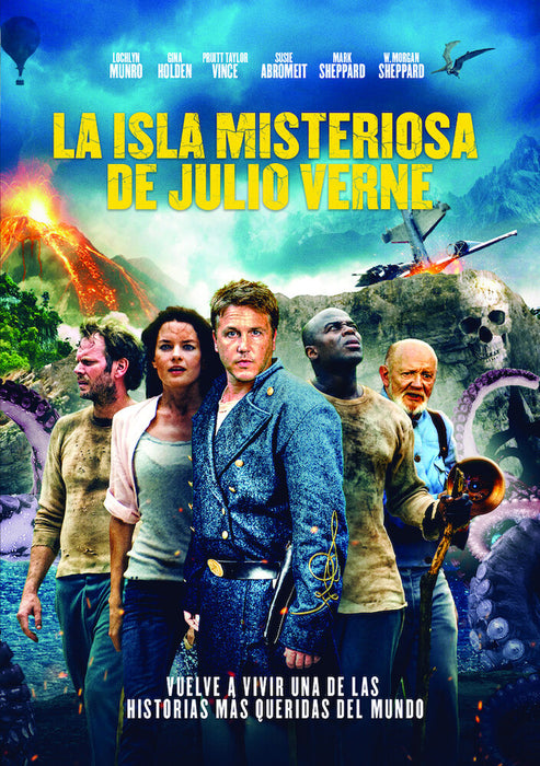 Jules Verne's La Isla Misteriosa (MOD) (DVD Movie) - movie cover art