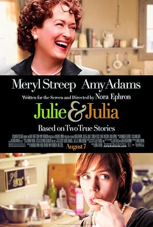 Julie & Julia DVD - movie cover art