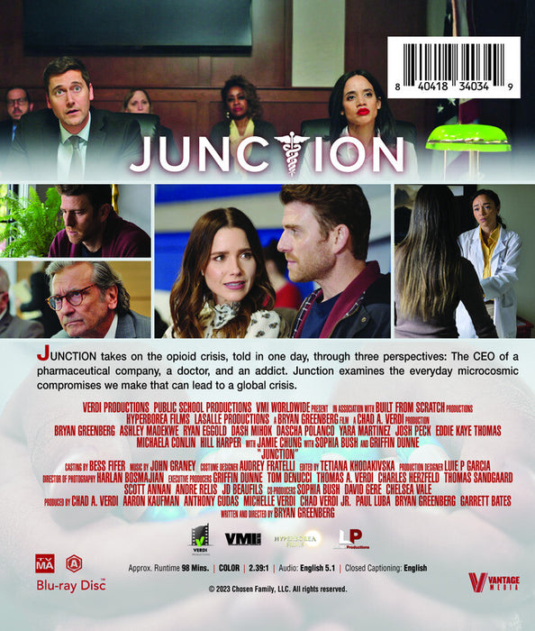 Junction (MOD) (BluRay Movie) - back cover art