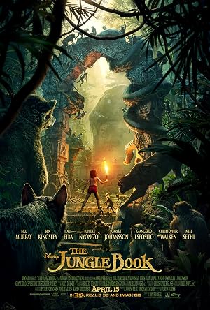 Jungle Book DVD - movie cover art