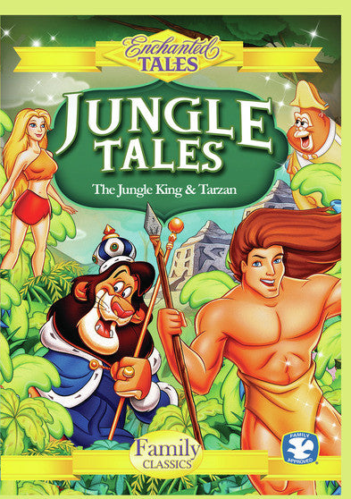 Jungle Tales - Tarzan and Jungle King (MOD) (DVD Movie) - movie cover art