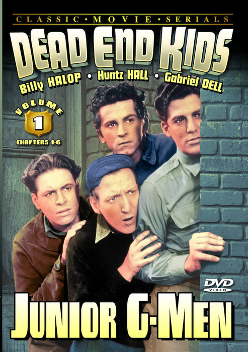 Junior G-Men, Volume 1 (Chapters 1-6) (MOD) (DVD Movie) - movie cover art