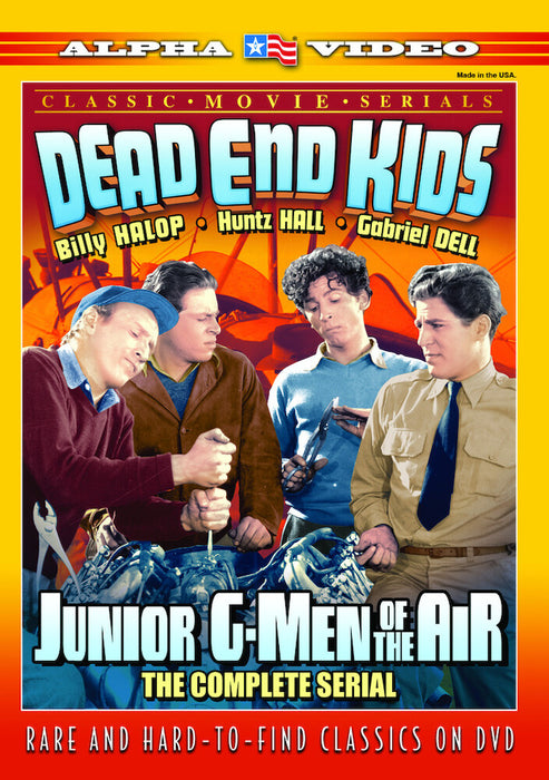 Junior G-Men of The Air (MOD) (DVD Movie) - movie cover art