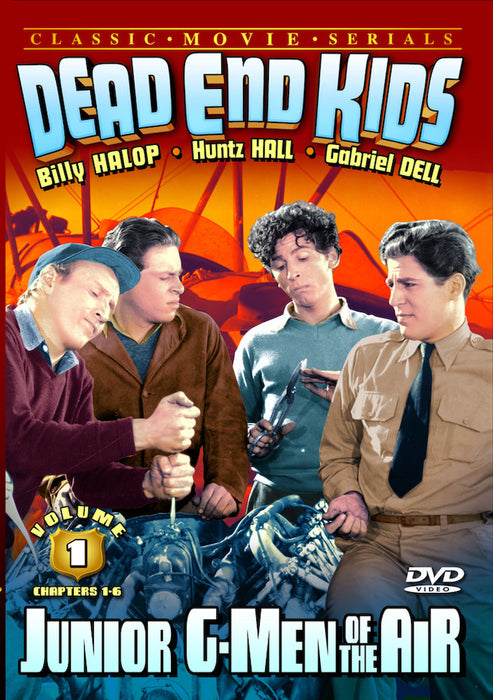 Junior G-Men of The Air, Volume 1 (Chapters 1-6) (MOD) (DVD Movie) - movie cover art