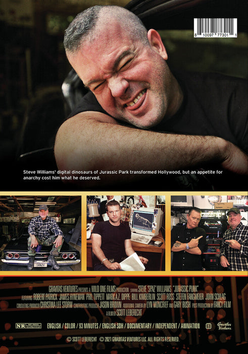 Jurassic Punk (MOD) (DVD Movie) - back cover art