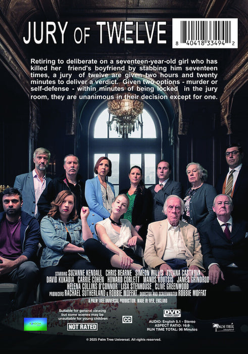 Jury of Twelve (MOD) (DVD Movie) - back cover art