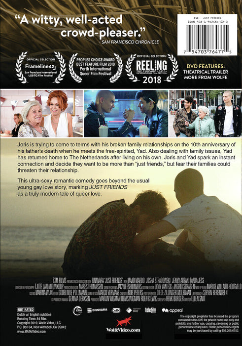 Just Friends (MOD) (DVD Movie) - back cover art