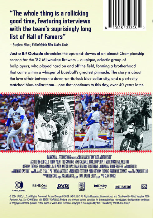 Just a Bit Outside (MOD) (DVD Movie) - back cover art