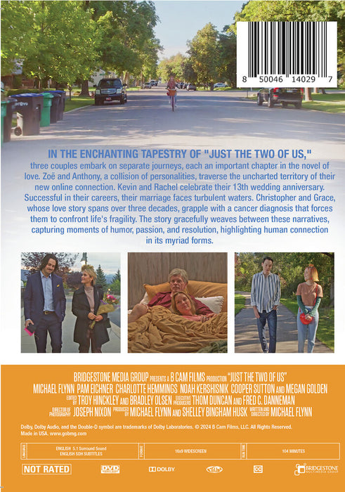 Just the Two of Us (MOD) (DVD Movie) - back cover art