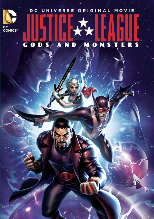 Justice League: Gods & Monsters (MOD) (DVD Movie) - movie cover art