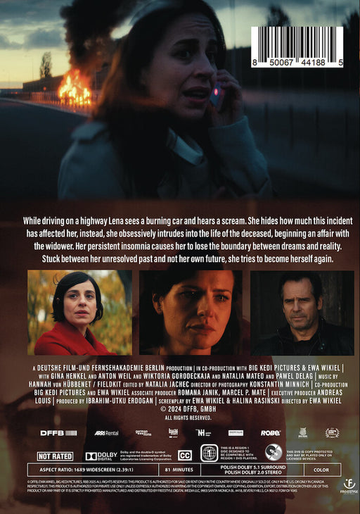 KRZYK: Losing Control (MOD) (DVD Movie) - back cover art