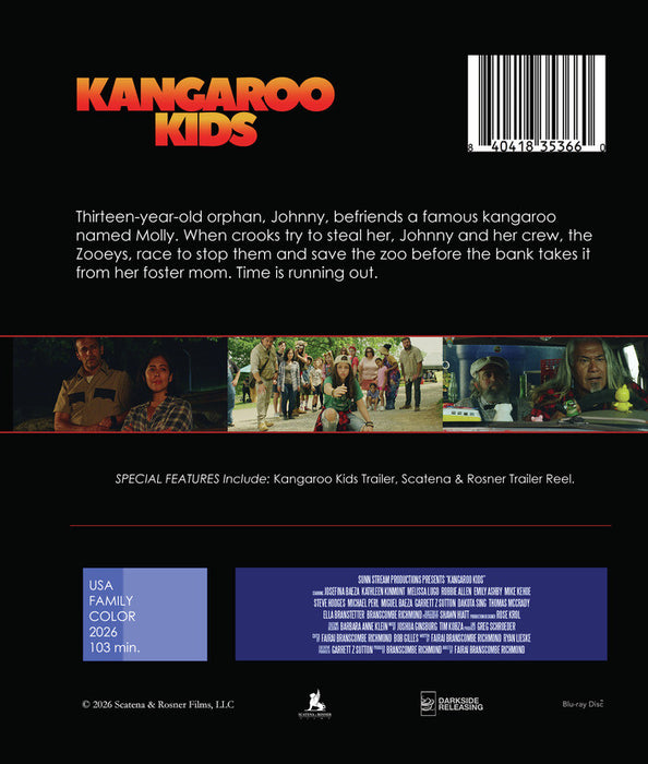 Kangaroo Kids (MOD) (BluRay Movie) - back cover art