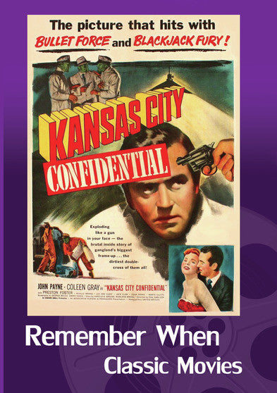 Kansas City Confidential (MOD) (DVD Movie) - movie cover art