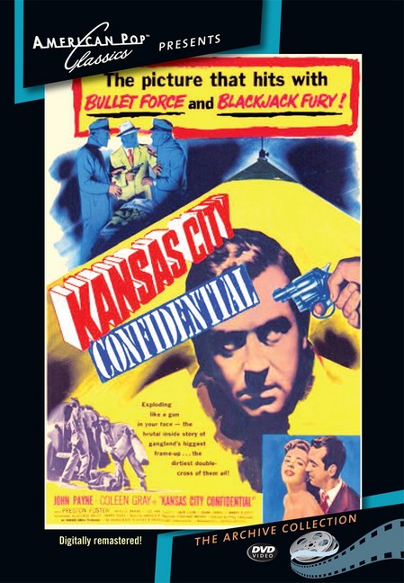 Kansas City Confidential (MOD) (DVD Movie) - movie cover art