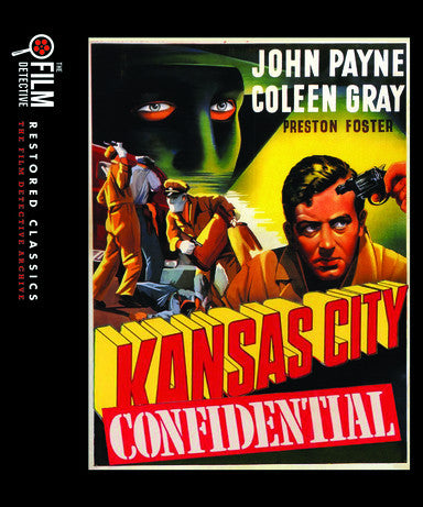 Kansas City Confidential (The Film Detective Restored Version) (MOD) (BluRay Movie) - movie cover art