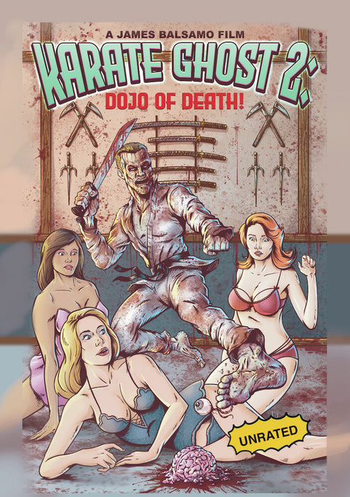 Karate Ghost 2: Dojo of Death (MOD) (DVD Movie) - movie cover art
