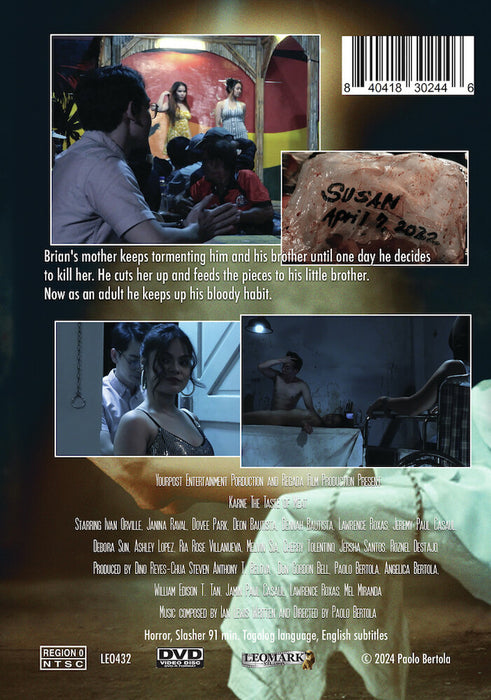 Karne: The Taste of Meat (MOD) (DVD Movie) - back cover art