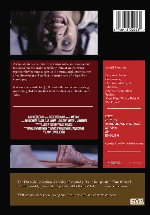 Katernica (MOD) (DVD Movie) - back cover art