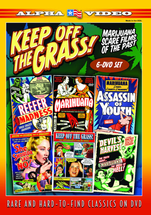 Keep Off The Grass! Marijuana Scare Films of the Past (MOD) (DVD Movie) - movie cover art