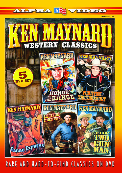 Ken Maynard Western Classics (MOD) (DVD Movie) - movie cover art