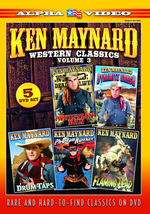 Ken Maynard Western Classics, Volume 3 (MOD) (DVD Movie) - movie cover art