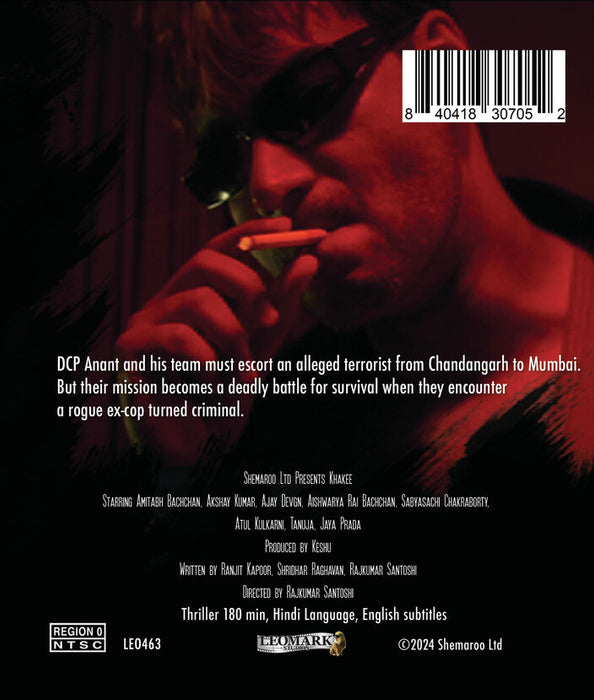Khakee (MOD) (BluRay Movie) - back cover art