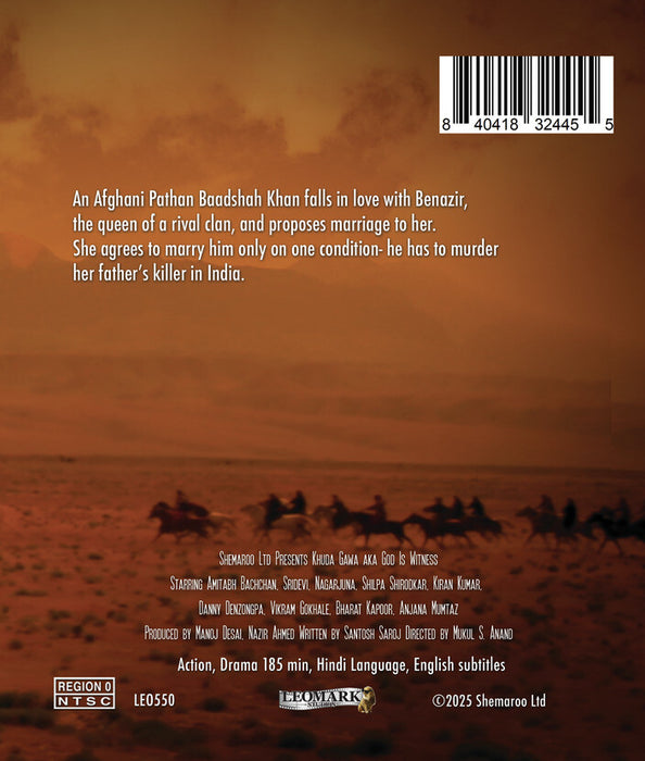 Khuda Gawah (MOD) (BluRay Movie) - back cover art
