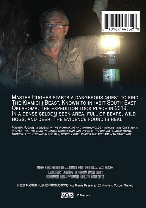 Kiamichi Beast Expedition (MOD) (DVD Movie) - back cover art