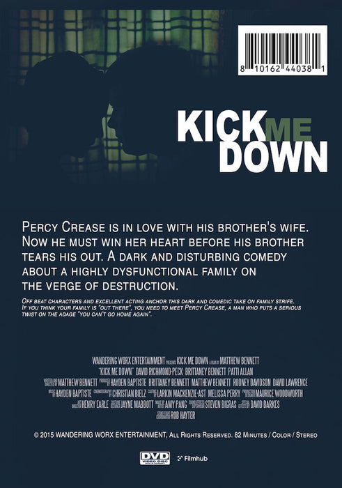 Kick Me Down (MOD) (DVD Movie) - back cover art