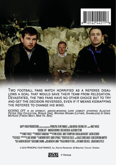 Kicking Off (MOD) (DVD Movie) - back cover art