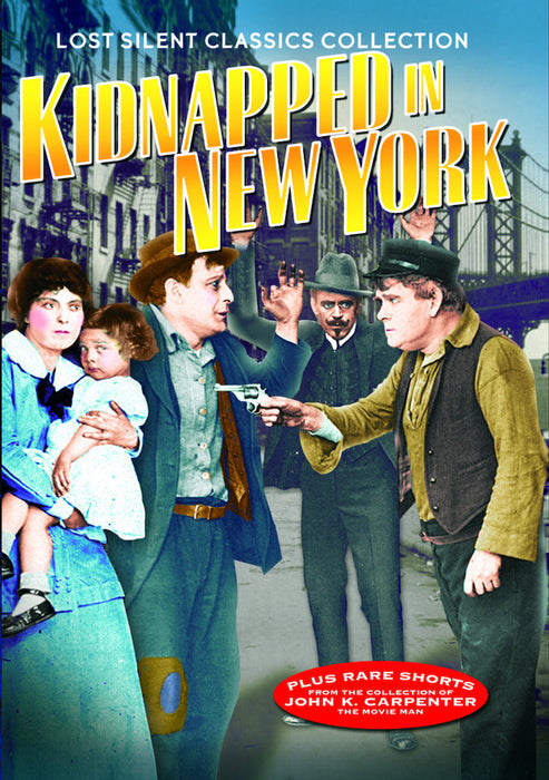 Kidnapped in New York (Silent) (MOD) (DVD MOVIE) - movie cover art
