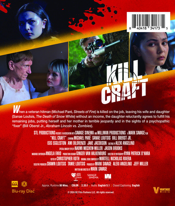 Kill Craft (MOD) (BluRay Movie) - back cover art