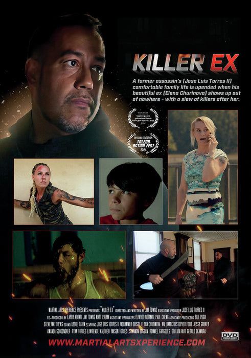 Killer Ex (MOD) (DVD Movie) - back cover art