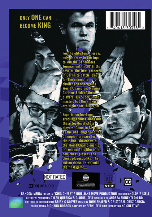 King Chess (MOD) (DVD Movie) - back cover art