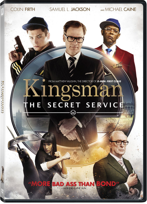 Kingsman: The Secret Service DVD - movie cover art