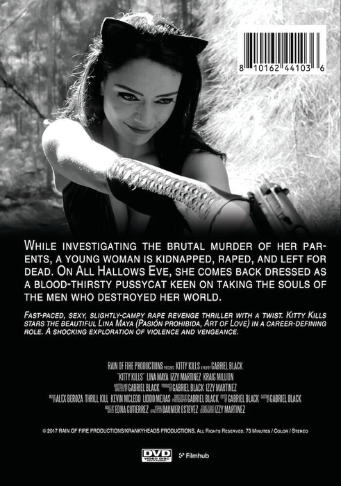 Kitty Kills (MOD) (DVD Movie) - back cover art