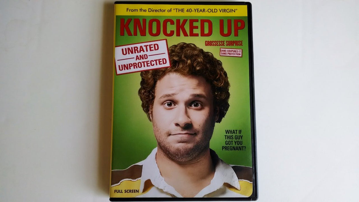 Knocked Up DVD - movie cover art