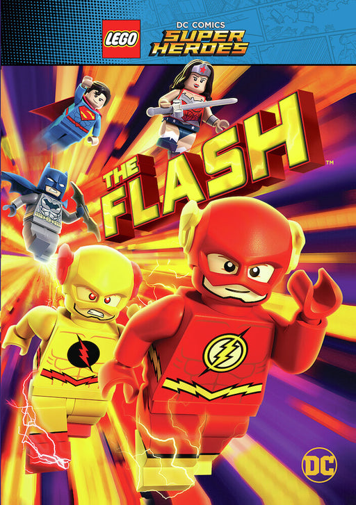 LEGO DC Super Heroes: The Flash (MOD) (DVD Movie) - movie cover art