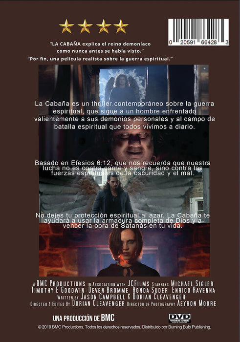 La Cabana (MOD) (DVD Movie) - back cover art