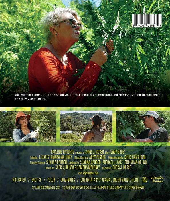 Lady Buds (MOD) (BluRay Movie) - back cover art