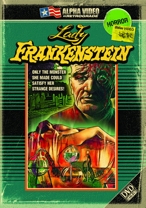 Lady Frankenstein (Retro Cover Art) (MOD) (DVD MOVIE)