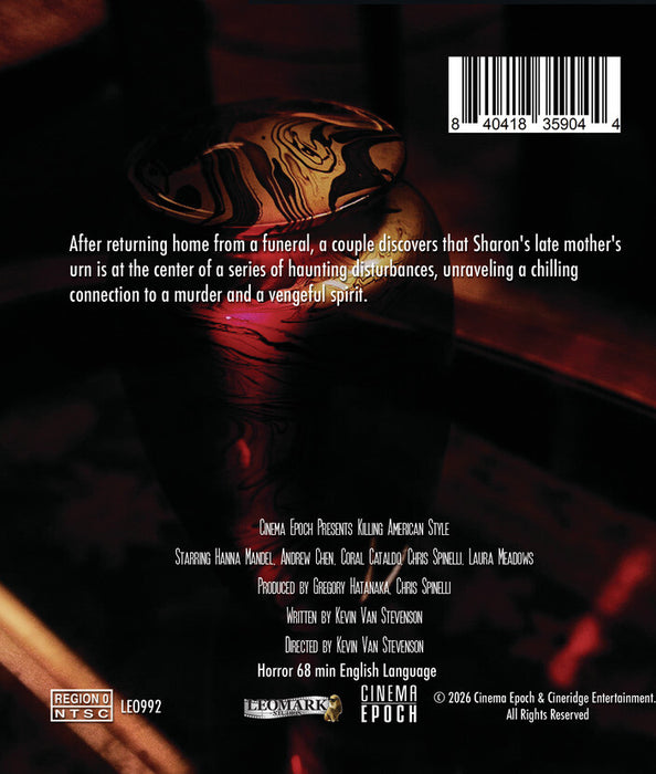 Lady In The Urn (MOD) (BluRay Movie) - back cover art