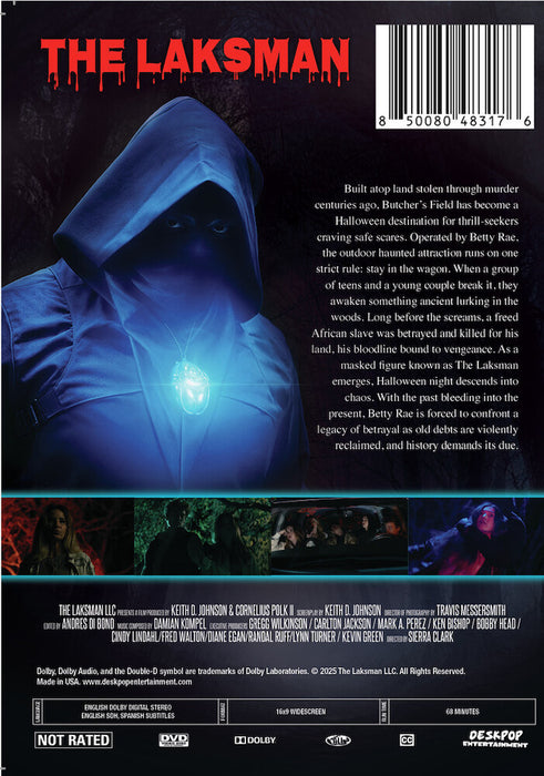 Laksman (MOD) (DVD Movie) - back cover art