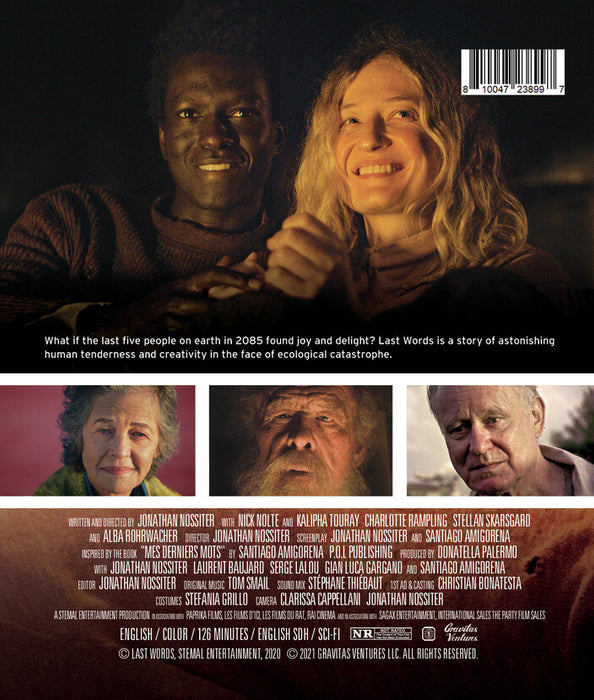 Last Words (MOD) (BluRay Movie) - back cover art