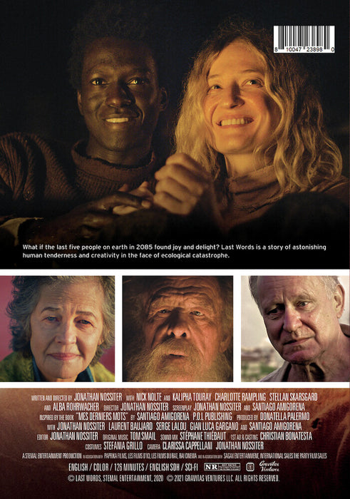 Last Words (MOD) (DVD Movie) - back cover art