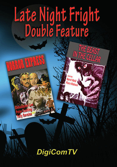 Late Night Fright Double Feature (MOD) (DVD Movie) - movie cover art