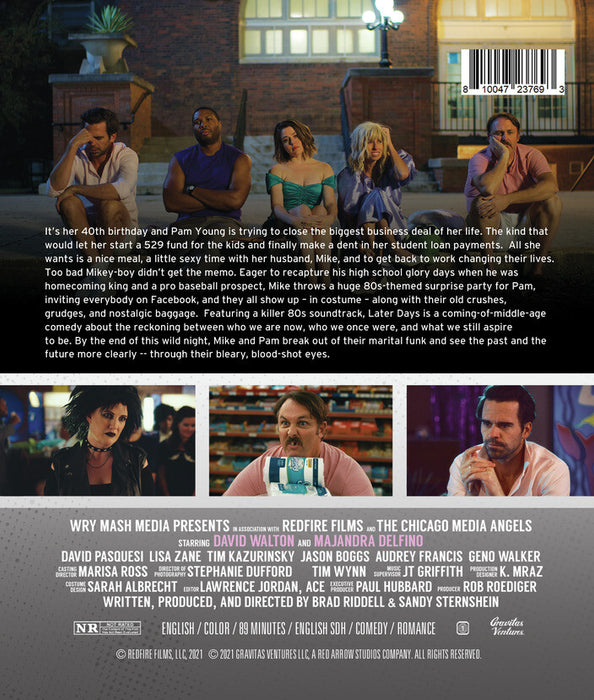 Later Days (MOD) (BluRay Movie) - back cover art
